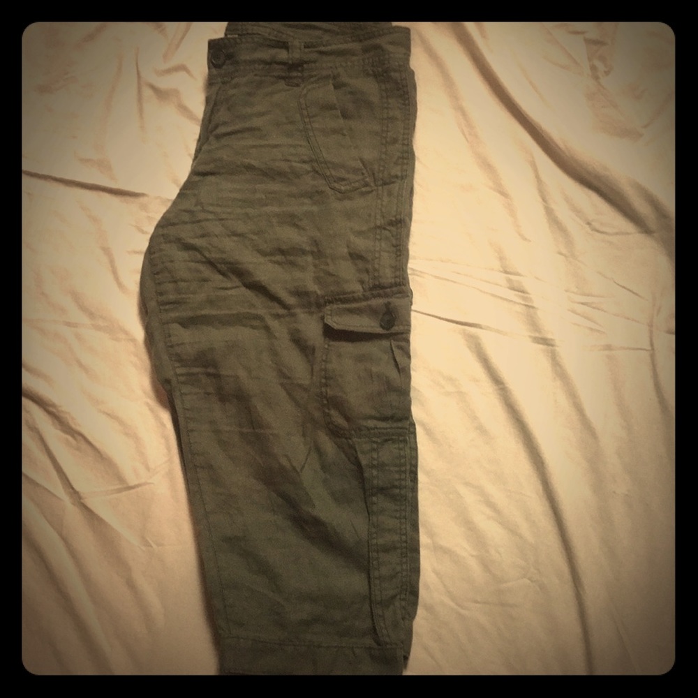 Ann Taylor linen Capri